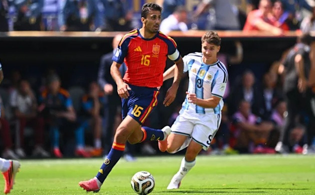 Rodri kiểm soát hoàn toàn khu vực trung lộ trong trận chung kết World Cup 2026.