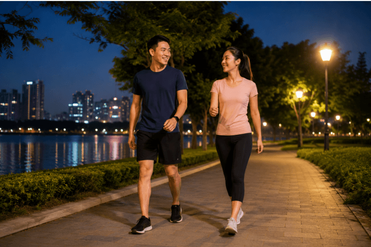 15 phút đi bộ sau bữa tối mang lại lợi ích gì cho sức khỏe? - Ảnh 1.
