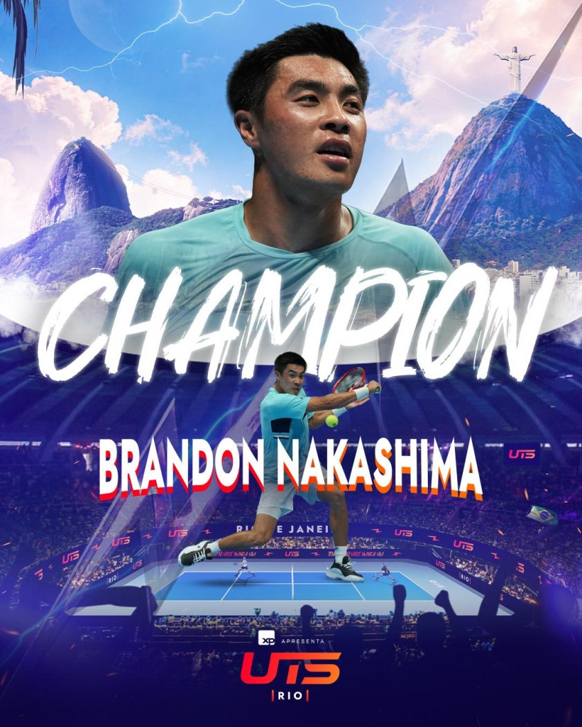 Brandon Nakashima vô địch UTS Rio 2026