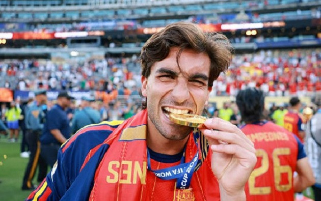 Ferran Torres là người hùng của Tây Ban Nha trong trận chung kết World Cup. Ảnh: Getty.