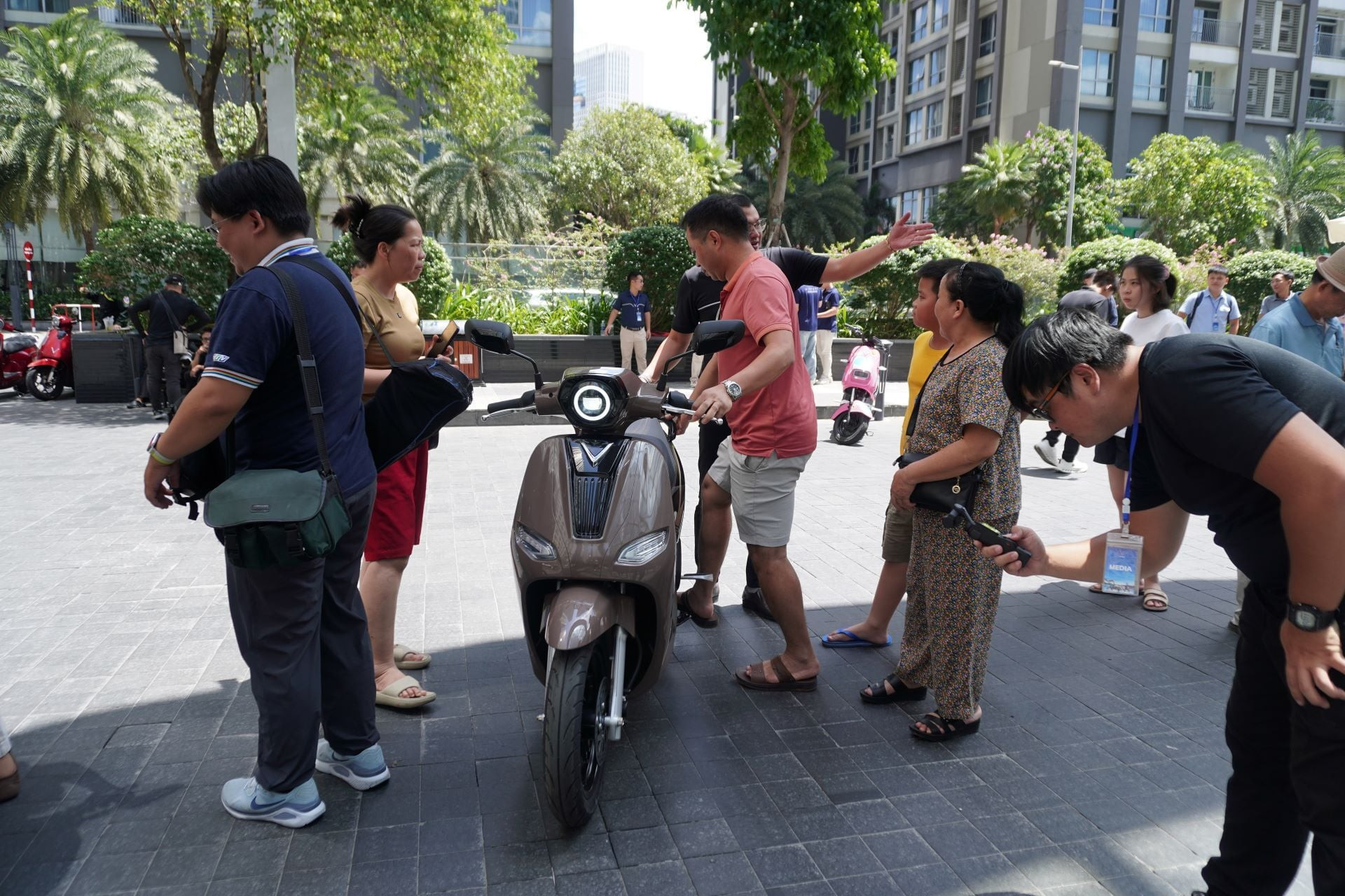 Khách hàng ấn tượng ngay lập tức với thiết kế thanh lịch của VinFast Kyo.