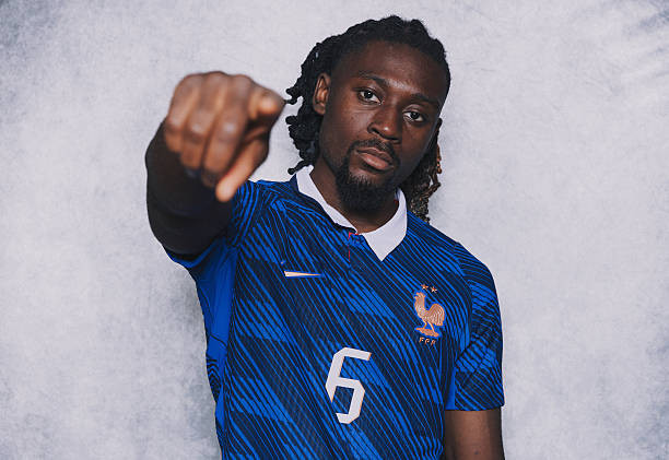 Tiền vệ Manu Kone trong màu áo tuyển Pháp tại World Cup 2026
