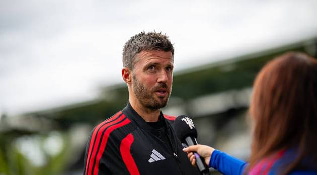 Carrick hài lòng với màn trình diễn của các học trò.