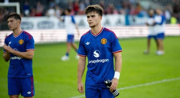 Harry Amass chơi ấn tượng trước Rosenborg.