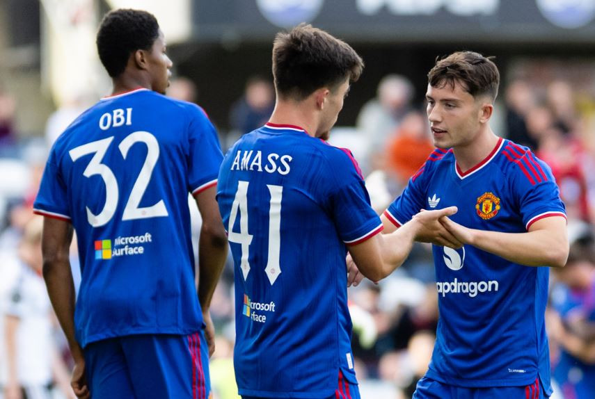 Dàn sao trẻ Man Utd ăn mừng trận đấu thăng hoa trên đất Na Uy