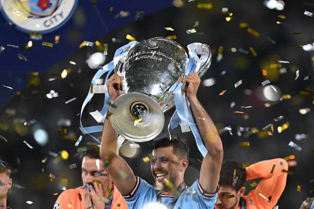 Rodri gặt hái mọi thành công cùng Manchester City. Ảnh: Getty Images
