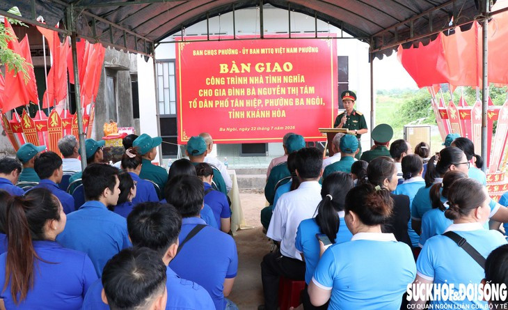Căn nhà tình nghĩa ấm áp và niềm xúc động của người cựu tù Côn Đảo- Ảnh 1.