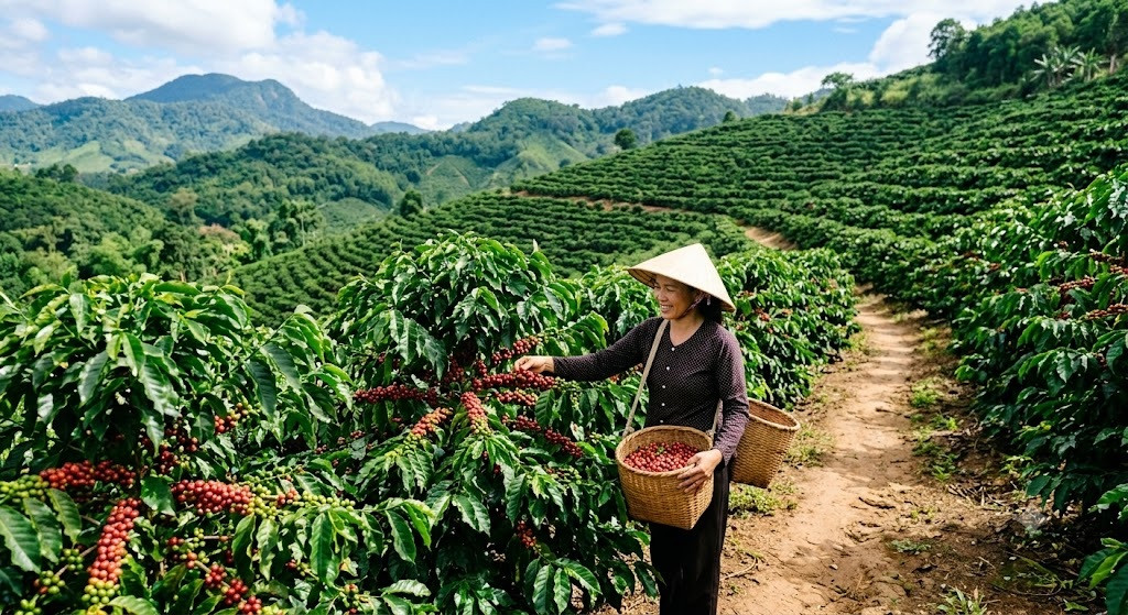 Thị trường cà phê nội địa ngày 28/7/2026