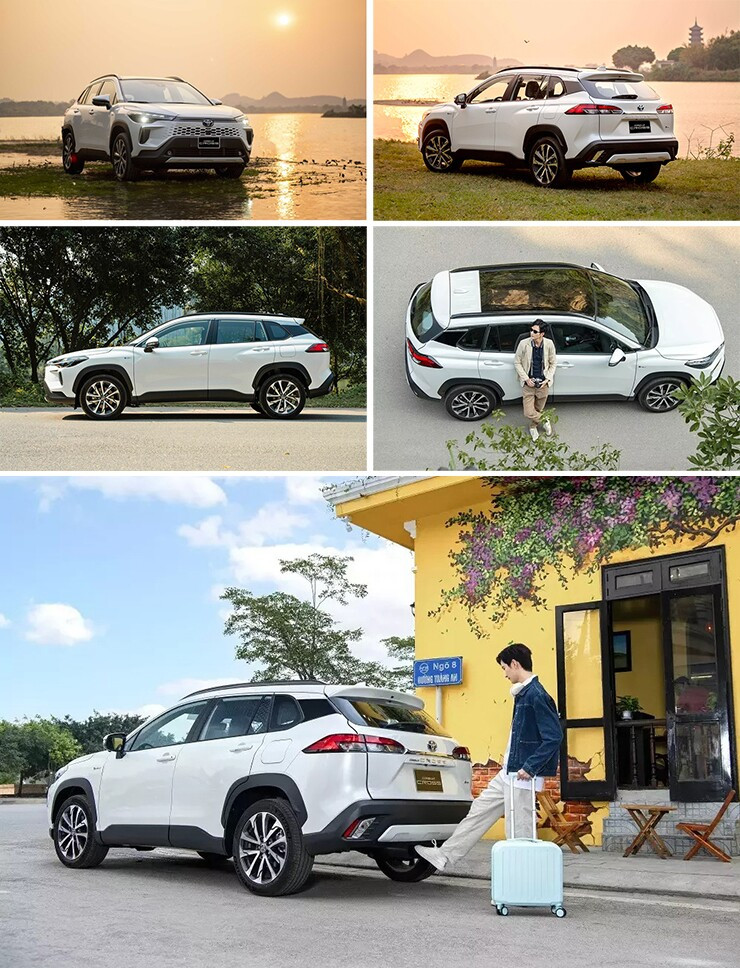 Ngoại thất xe Toyota Corolla Cross 2026