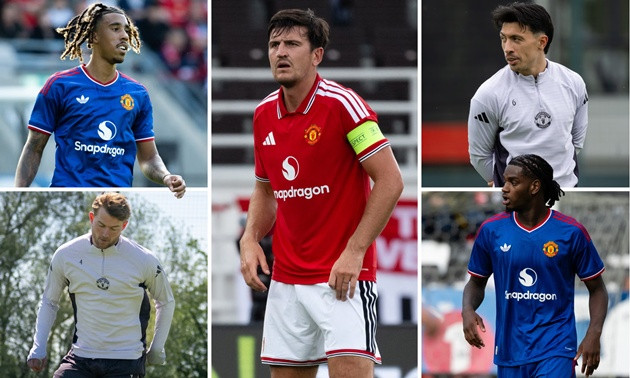 Hàng thủ Man Utd sẽ là nỗi lo cho Carrick. (Ảnh: Getty Images)
