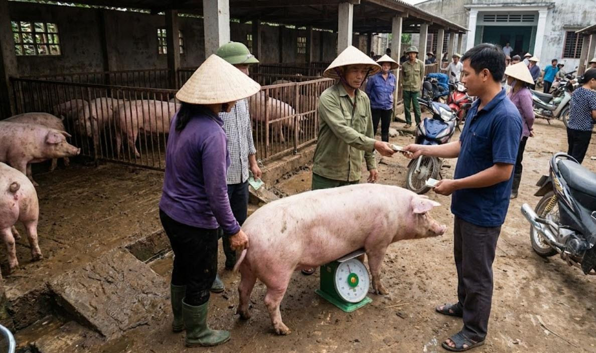 Giá heo hơi tiếp tục điều chỉnh giảm tại nhiều địa phương