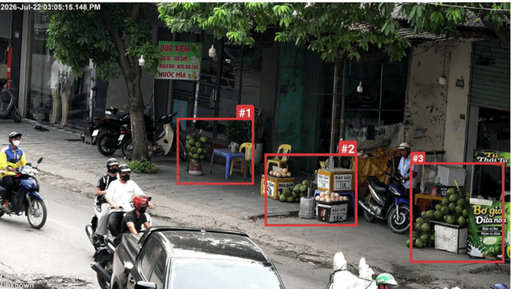Hà Nội: Công bố 1.861 trường hợp bị 'phạt nguội' do lấn chiếm vỉa hè trái phép- Ảnh 3.