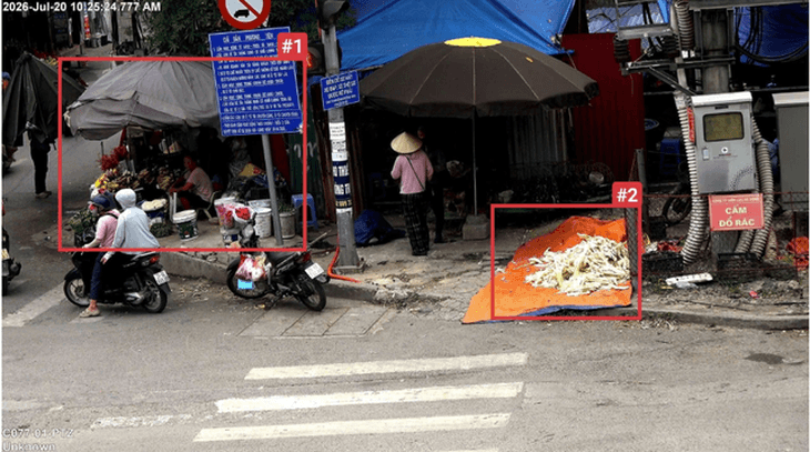 Hà Nội: Công bố 1.861 trường hợp bị 'phạt nguội' do lấn chiếm vỉa hè trái phép- Ảnh 7.