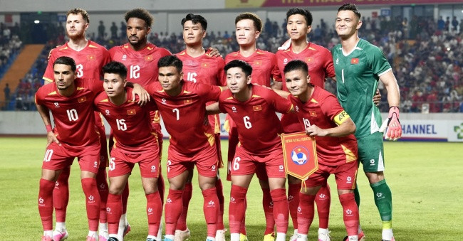 Tuyển Việt Nam sẽ chạm trán Singapore. Ảnh: VFF.