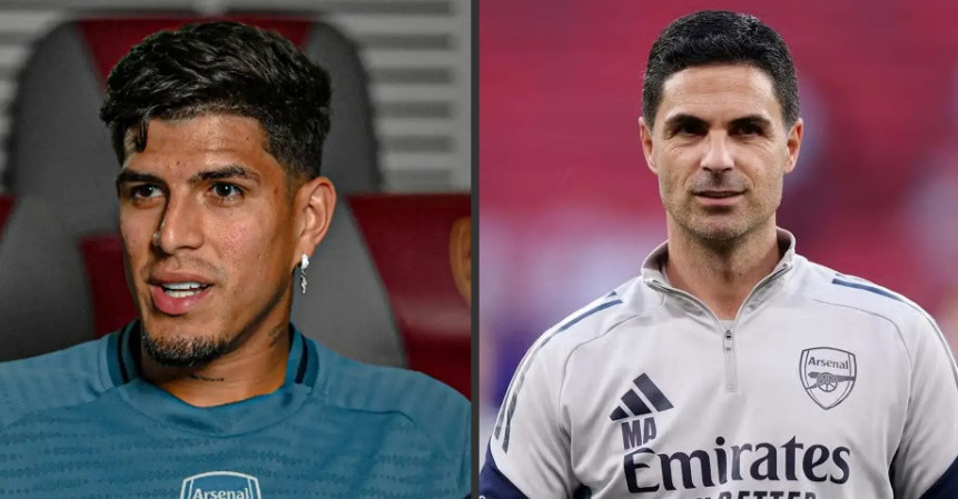 Hincapie đã có những chia sẻ đáng chú ý về HLV Mikel Arteta. Ảnh: Getty Images x AFC.