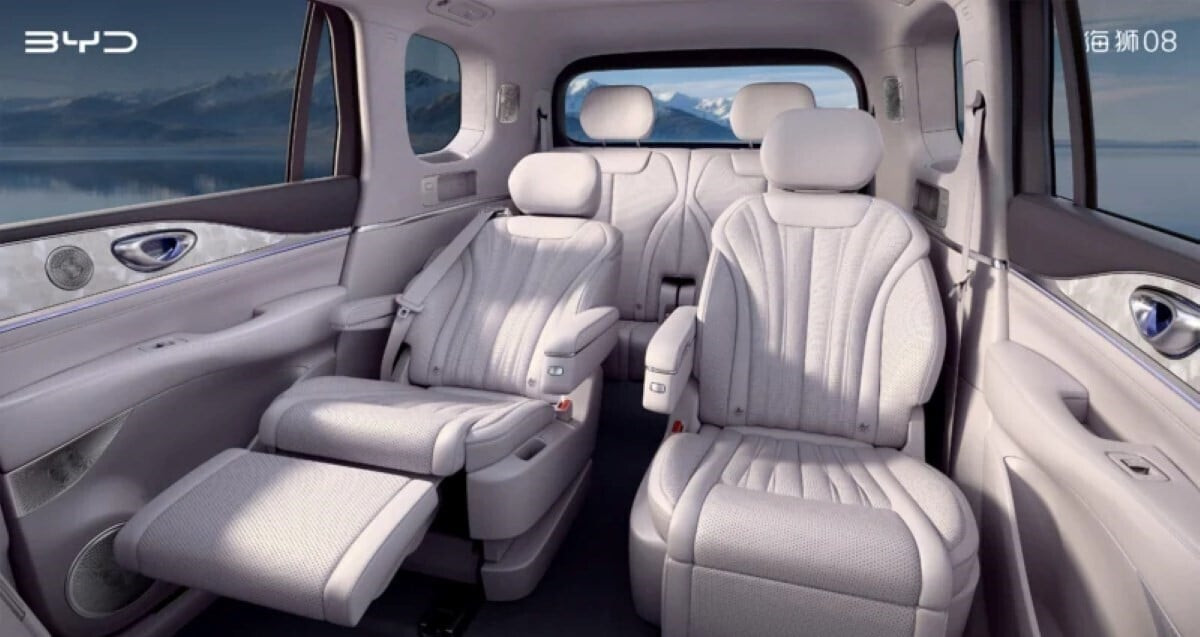 BYD Sealion 08 lộ nội thất trước ngày ra mắt - 3