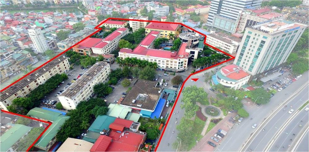 Khu đất khách sạn Kim Liên trên đường Đào Duy Anh, Hà Nội