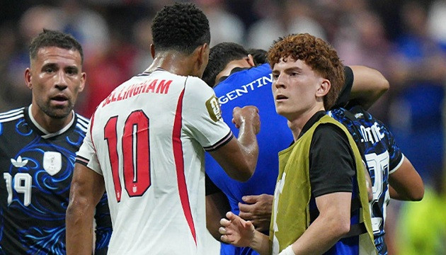 Barco và Bellingham va chạm ở World Cup 2026