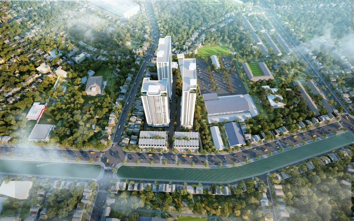 Phối cảnh dự án nhà ở xã hội tại Thái Nguyên