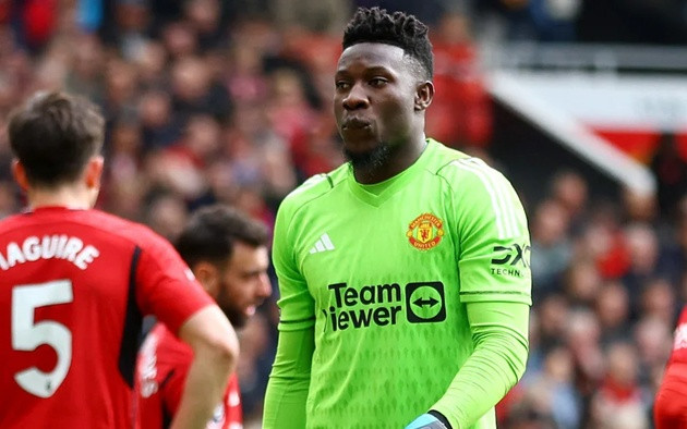 Onana thuộc nhóm hưởng lương khủng tại Man Utd.