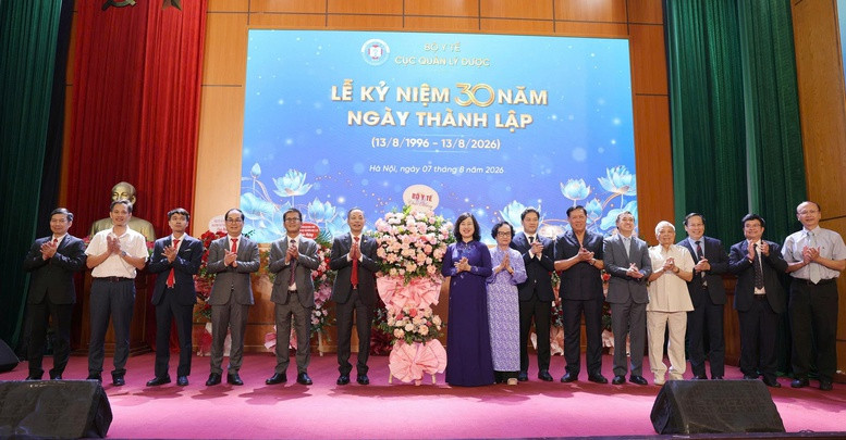 Lễ kỷ niệm 30 năm thành lập Cục Quản lý dược, Bộ Y tế