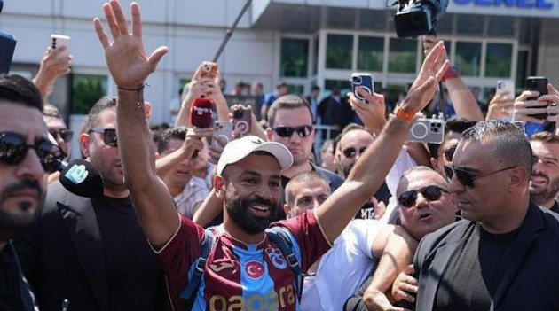 Salah đã cập bến Thổ Nhĩ Kỳ. Ảnh: Getty.