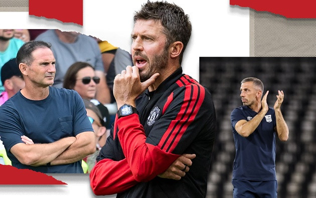 Lampard, Carrick và O'Neil là 3 HLV nội góp mặt tại Ngoại hạng Anh. (Ảnh: Getty Images)
