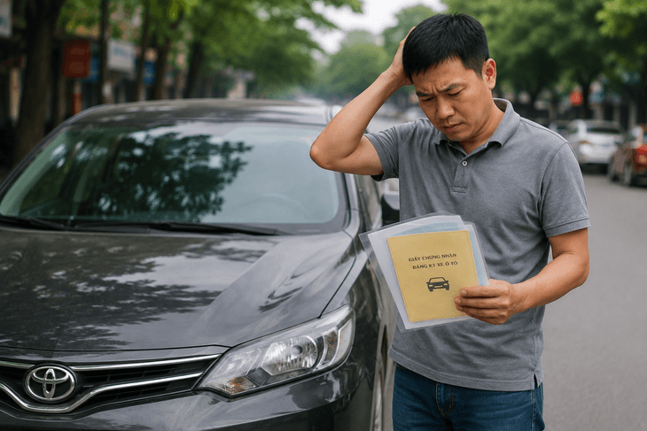 Cách sang tên chính chủ xe cũ qua nhiều đời chủ, mất giấy mua bán- Ảnh 2.