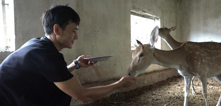 Chàng kỹ sư đam mê thuần hóa loài động vật hoang dã có nhung- Ảnh 2.