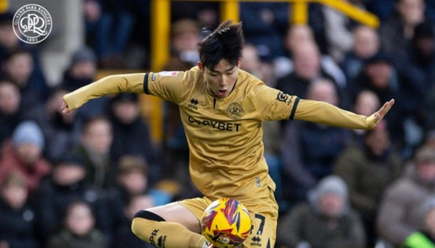Yang Min-hyeok khi được cho mượn tại Queens Park Rangers. Ảnh: QPR