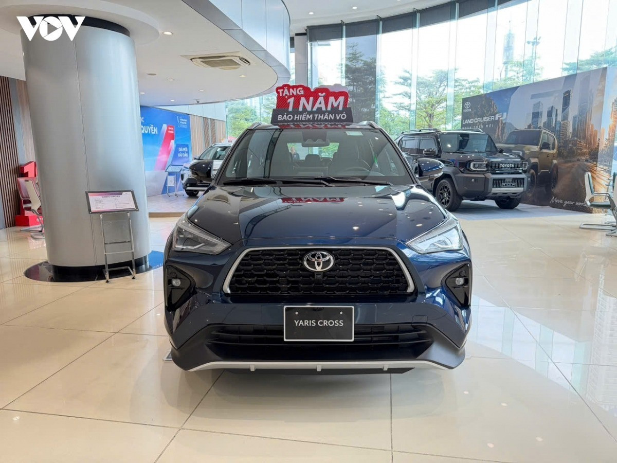 Toyota Yaris Cross tiếp tục được hưởng chính sách ưu đãi trong tháng 8.