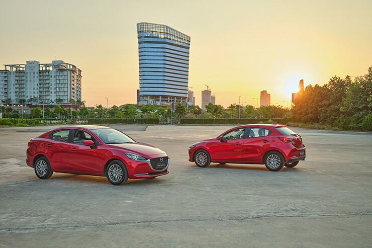 Đánh giá Mazda2 2026 tổng thể ngoại thất