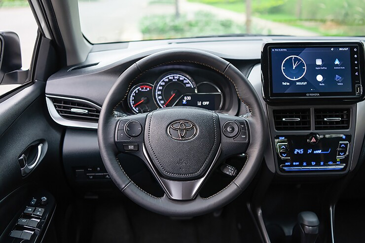 Không gian nội thất và khoang lái Toyota Vios 2026