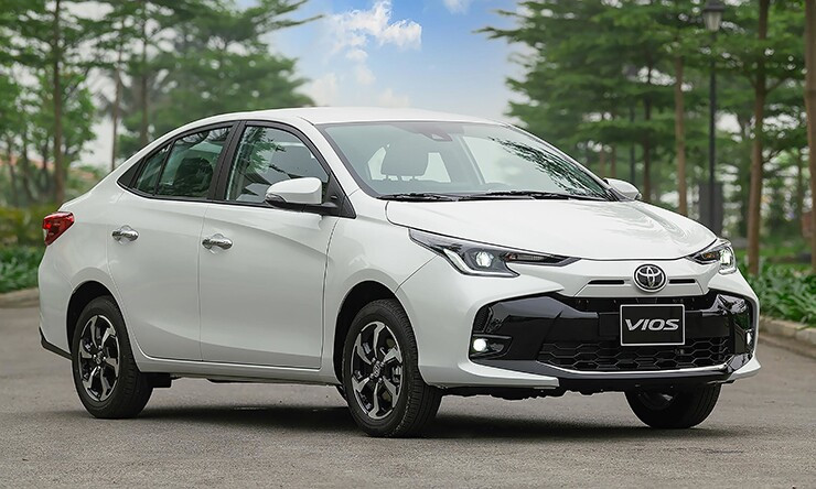 Thiết kế phần đầu xe Toyota Vios 2026