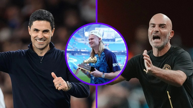 Arsenal và Man City hướng đến trận Siêu cúp Anh.