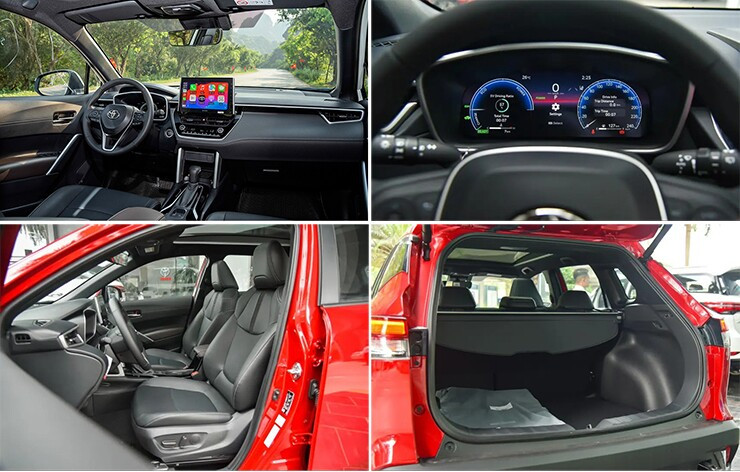 Khoang lái Toyota Corolla Cross 2026