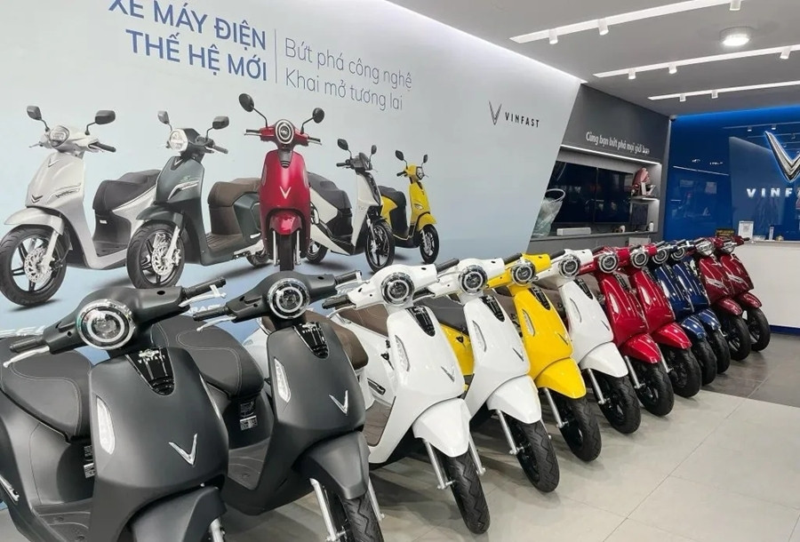 Xe máy điện VinFast trải dài ở nhiều phân khúc, đáp ứng nhu cầu của mọi khách hàng. (Ảnh: VinFasttrieudo)