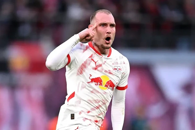 David Raum lọt vào tầm ngắm của Man Utd. Ảnh: Getty Images