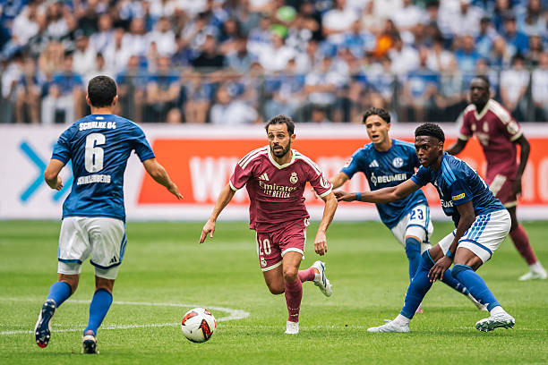 Bernardo Silva trong màu áo câu lạc bộ mới Real Madrid
