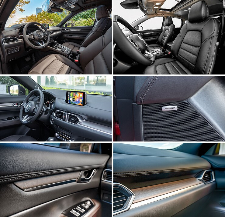 Hàng ghế thứ hai của Mazda CX-5