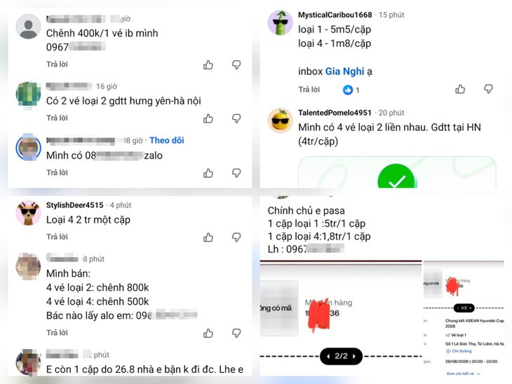 Vé chung kết Việt Nam - Thái Lan bị đẩy giá gấp vài lần trên 'chợ đen'- Ảnh 2.