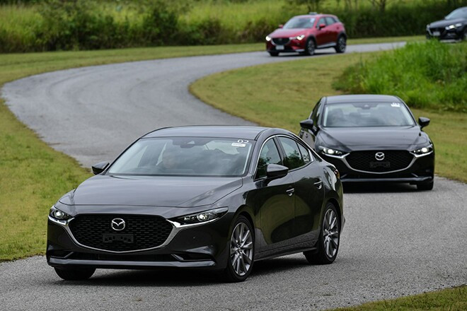 Giá lăn bánh Mazda3 dao động linh hoạt theo từng phiên bản