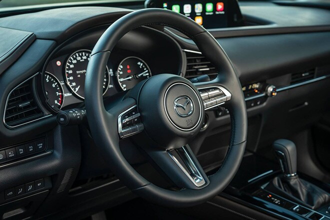 Không gian nội thất cao cấp trên Mazda CX-30