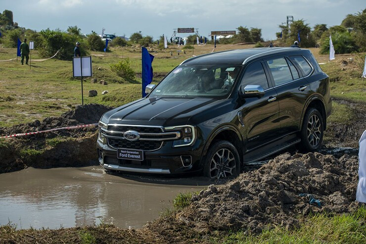 Khả năng vận hành địa hình của Ford Everest