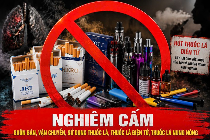 Lâm Đồng siết chặt xử lý buôn lậu thuốc lá, thuốc lá điện tử - Ảnh 1.