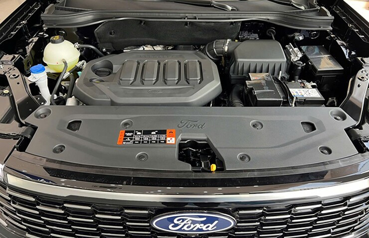 Nội thất hiện đại của Ford Territory