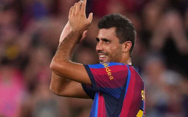 Rodri ra mắt trong màu áo Barcelona tại La Liga