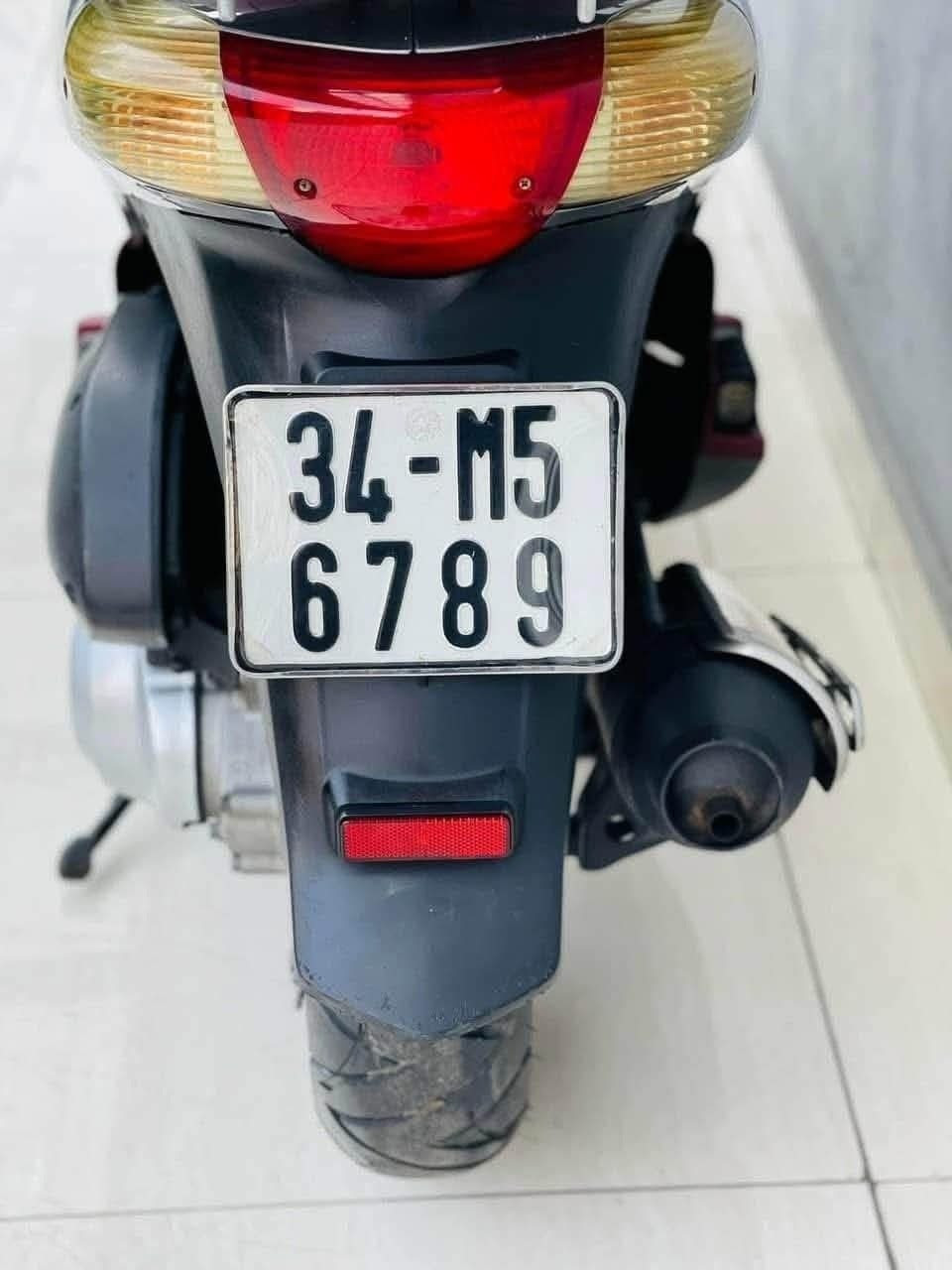 Biển số 34-5M-6789 đặc biệt.