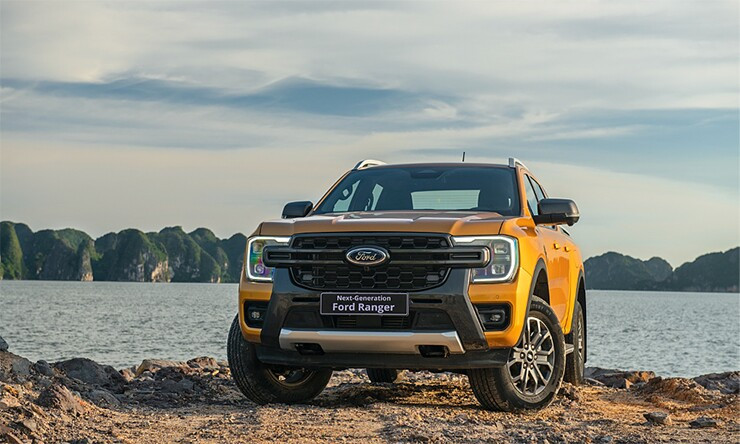 Ngoại hình cơ bắp của Ford Ranger
