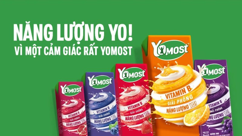 Chương trình ưu đãi sữa chua uống YoMost tại Bách hóa XANH